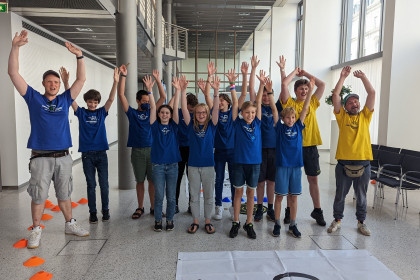 Successful graduates of the DroneMasters Academy summer course